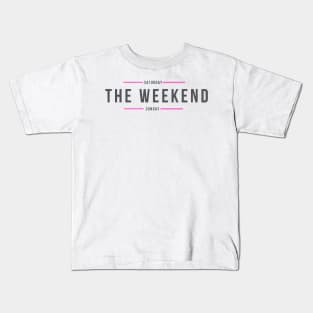 The Weekend logo Kids T-Shirt